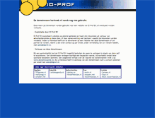 Tablet Screenshot of kerkweb.nl